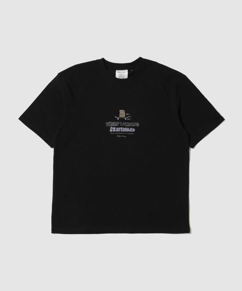 Philip Lumbang（フィリップランバン）の「【Philip Lumbang/フィリップランバン】 レギュラーシルエット グラフィック プリント 半袖Tシャツ（Tシャツ/カットソー・メンズ・ネイビー/ホワイト/ブラック・M/L/XL）」の10枚目の写真