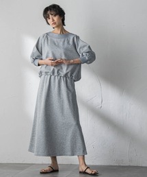 MAYSON GREY | ボートネックドロストヘムスカートセットアップ(ワンピース)