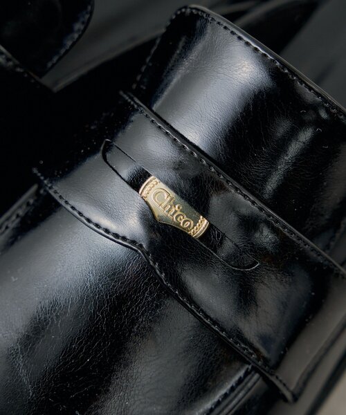 Chico(チコ)の「厚底プラットフォームローファー(その他シューズ・レディース・ベージュ/ブラック・SMALL/MEDIUM/LARGE)」の9枚目の写真