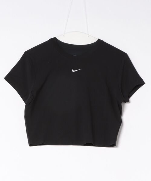 NIKE（ナイキ）の「《NIKEアパレル》WS NSW CHLL CRP S/S（Tシャツ/カットソー・レディース・ブラック×ホワイト/ホワイト×ブラック/その他/ライラック/グレー系その他・S/M/L/XL）」の3枚目の写真