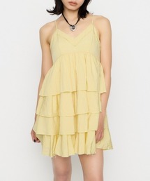 OVERLAP FRILL ワンピース