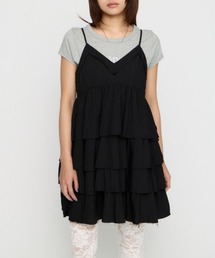 LAGUA GEM（ラグアジェム）の「OVERLAP FRILL ワンピース（ワンピース）」