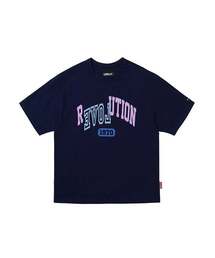 AJOBYAJO（アジョバイアジョ）の「Pride Love Revolution T-Shirt [NAVY]（Tシャツ/カットソー）」