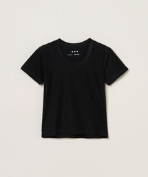 three dots（スリードッツ）の「80ストレッチコットン ジェシカ（Tシャツ/カットソー）」