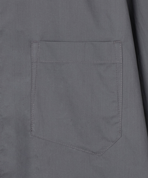 YUJI(ユジ)の「STANDARD MONO SHIRT CHARCOAL(シャツ/ブラウス・レディース・チャコール・SMALL/MEDIUM/LARGE)」の6枚目の写真