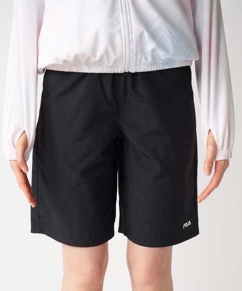 FILA（フィラ）の「ナイロンタスランパンツ（その他パンツ・レディース・オフホワイト/ブラック/モカ・X-LARGE/LARGE/MEDIUM）」の13枚目の写真