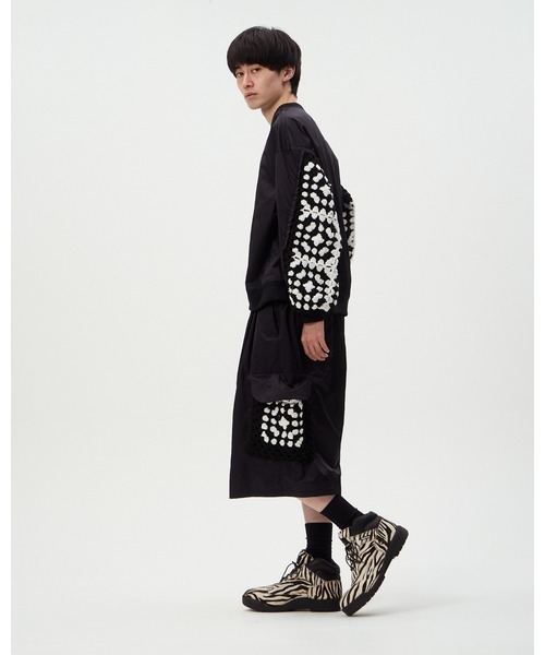 DISCOVERED(ディスカバード)の「KAJIF NYLON CROCHET POCKET CARGO SHORTS(カーゴパンツ・メンズ・ブラック/カーキ・LARGE/SMALL)」の13枚目の写真