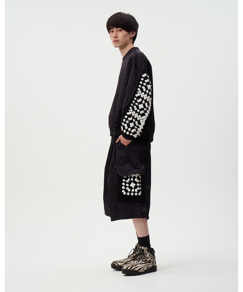 DISCOVERED(ディスカバード)の「KAJIF NYLON CROCHET POCKET CARGO SHORTS(カーゴパンツ・メンズ・ブラック/カーキ・LARGE/SMALL)」の16枚目の写真