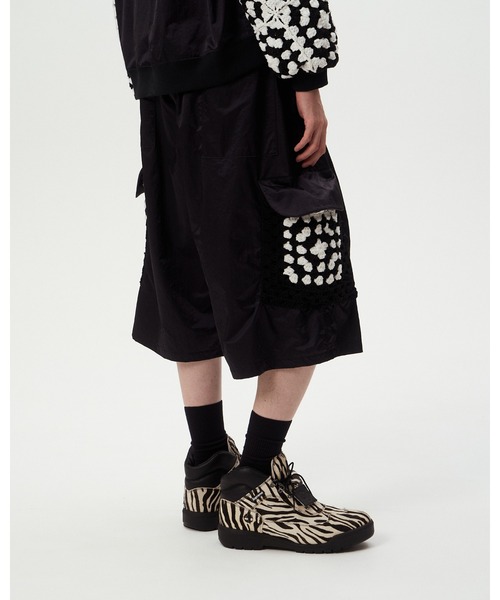 DISCOVERED(ディスカバード)の「KAJIF NYLON CROCHET POCKET CARGO SHORTS(カーゴパンツ・メンズ・ブラック/カーキ・LARGE/SMALL)」の12枚目の写真