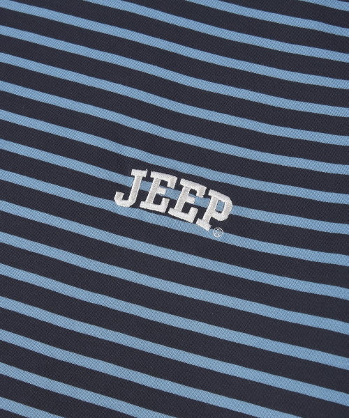 JEEP（ジープ）の「JEEP ストライプ半袖Tシャツ (JR5TSU122SB)（Tシャツ/カットソー・レディース・その他・SMALL/MEDIUM/LARGE/X-LARGE/2XL）」の5枚目の写真
