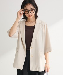 シングル半袖ジャケット