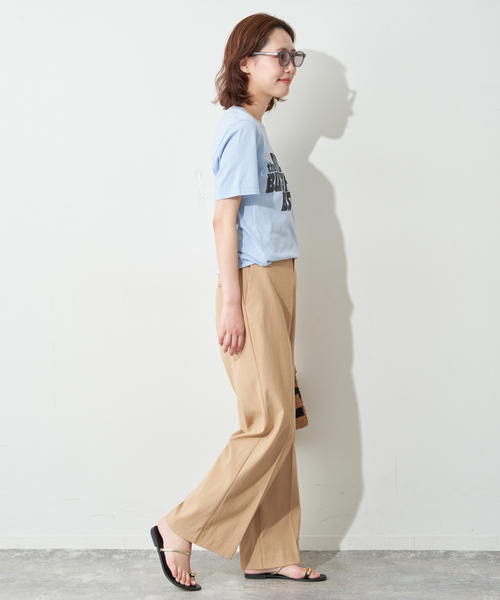 SLOBE IENA(スローブイエナ)の「BLUESCENTRIC/ブルースセントリック LOGO TEE(Tシャツ/カットソー・レディース・スカイブルー/ブラック/イエロー・FREE)」の21枚目の写真