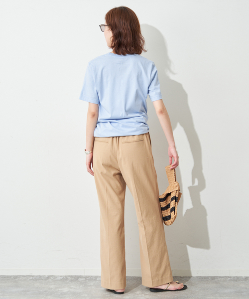 SLOBE IENA(スローブイエナ)の「BLUESCENTRIC/ブルースセントリック LOGO TEE(Tシャツ/カットソー・レディース・スカイブルー/ブラック/イエロー・FREE)」の22枚目の写真