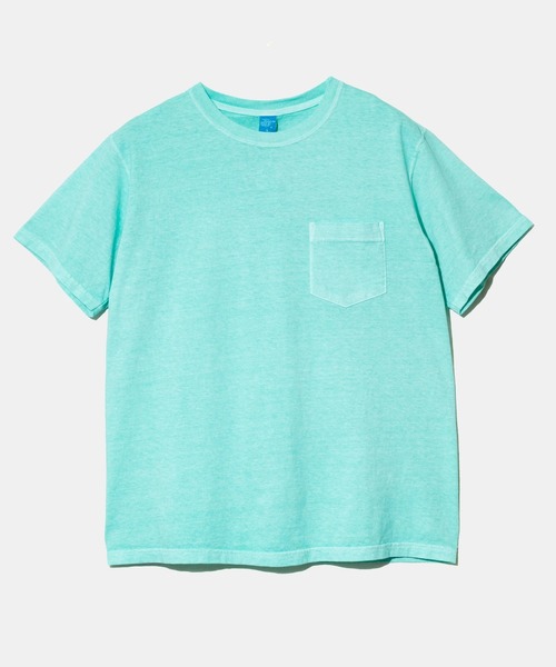 Good On(グッドオン)の「Good On/グッドオン SS CREW POCKET TEE(Tシャツ/カットソー・メンズ・ホワイト/ミント/ライトピンク/ライトグレー/ネイビー/ダークグリーン・MEDIUM/SMALL/X-LARGE/LARGE)」の5枚目の写真