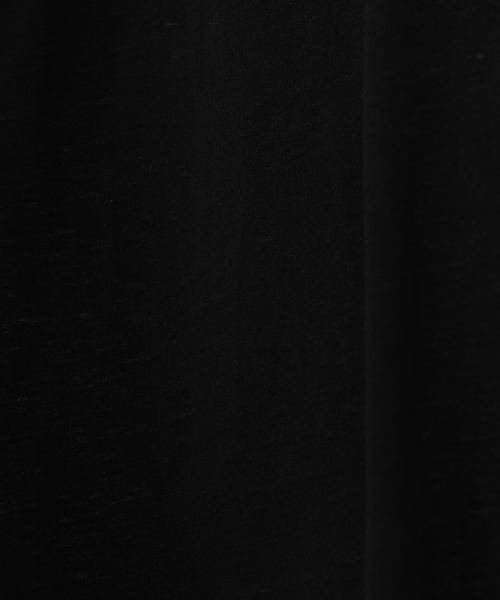 CURRENTAGE(カレンテージ)の「Organic Cotton Jersey Drawstring Cut And Sew(Tシャツ/カットソー・レディース・ホワイト/ブラック・1)」の8枚目の写真