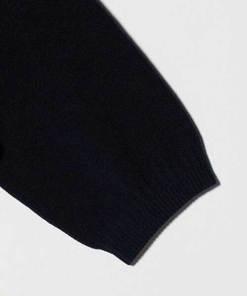 UNITED ARROWS(ユナイテッドアローズ)の「クルーネック ベーシック ショートスリーブ ニット ‐ウォッシャブル‐(ニット/セーター・レディース・ナチュラル/ネイビー/ケリーグリーン・FREE)」の12枚目の写真