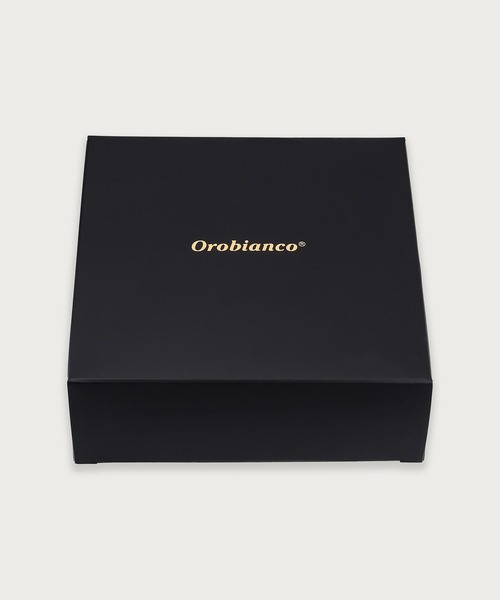 Orobianco（オロビアンコ）の「エンボスレザー 32mm メンズベルト（ベルト・メンズ・ダークブラウン/ブラック・FREE）」の4枚目の写真
