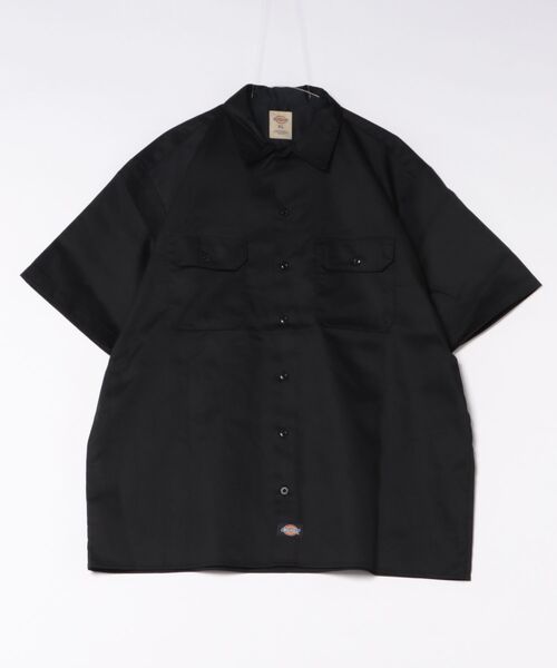 Dickies(ディッキーズ)の「【DICKIES/ディッキーズ】【シワになりにくく丈夫】TCツイルワークシャツ DC2028 フラップポケット ユニセックス スケーター ストリート アメカジ 定番(シャツ/ブラウス・メンズ・チャコールグレー/ダークベージュ/ブラック・LARGE/X-LARGE/MEDIUM)」の5枚目の写真