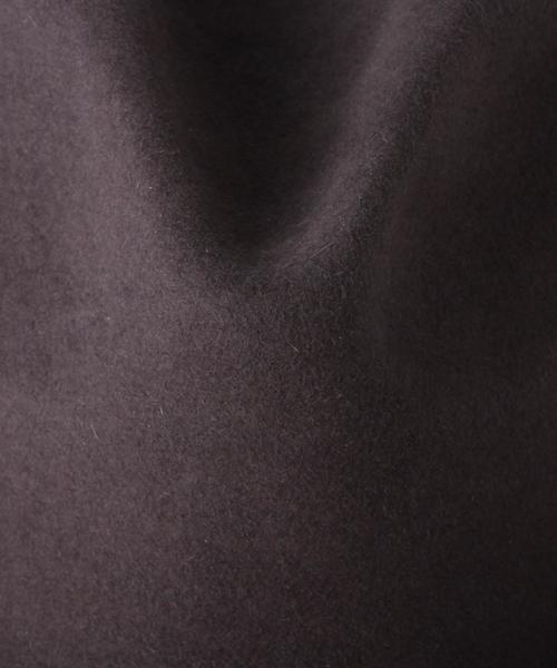 BEAUTY&YOUTH UNITED ARROWS（ビューティーアンドユースユナイテッドアローズ）の「BY フェルト ブリムハット◆（ハット・メンズ・グレー/オリーブ/ブラック/ネイビー・FREE）」の8枚目の写真