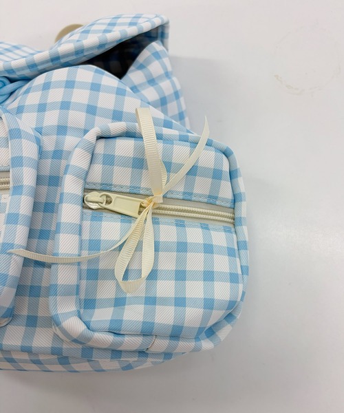 frunco(フランコ)の「【ZOZOTOWN限定】サテンリュック(バックパック/リュック・レディース・ブルー/グレー/アイボリー/ブラック・FREE)」の16枚目の写真