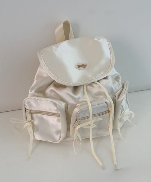frunco(フランコ)の「【ZOZOTOWN限定】サテンリュック(バックパック/リュック・レディース・ブルー/グレー/アイボリー/ブラック・FREE)」の11枚目の写真