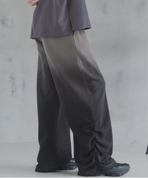 Side-Gather Gradient Sweatpants /  サイドギャザー グラデーションスウェットパンツ メンズ ウィメンズ ユニセックス