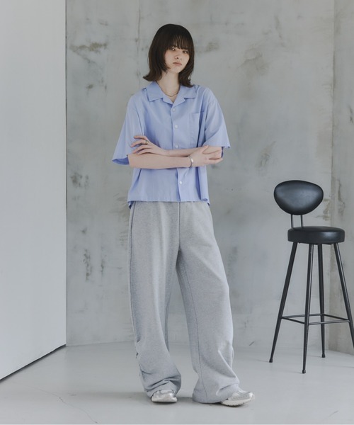 Confirm（コンファーム）の「Side-Gather Gradient Sweatpants /  サイドギャザー グラデーションスウェットパンツ メンズ ウィメンズ ユニセックス（その他パンツ・メンズ・チャコールグレー/グレー/ブラック・L/M/S）」の6枚目の写真