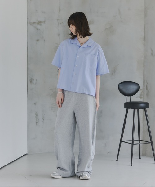 Confirm（コンファーム）の「Side-Gather Gradient Sweatpants /  サイドギャザー グラデーションスウェットパンツ メンズ ウィメンズ ユニセックス（その他パンツ・メンズ・チャコールグレー/グレー/ブラック・L/M/S）」の7枚目の写真
