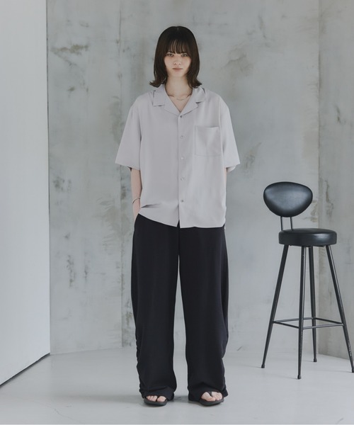 Confirm（コンファーム）の「Side-Gather Gradient Sweatpants /  サイドギャザー グラデーションスウェットパンツ メンズ ウィメンズ ユニセックス（その他パンツ・メンズ・チャコールグレー/グレー/ブラック・L/M/S）」の18枚目の写真