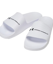 UNDER ARMOUR（アンダーアーマー）の「サンダル スライド メンズ 大きいサイズ ワンポイントロゴ シャワーサンダル UNDER ARMOUR (アンダーアーマー)（サンダル）」