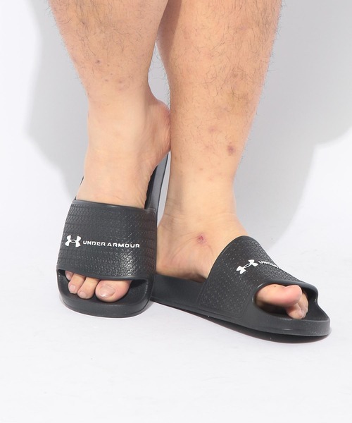 UNDER ARMOUR(アンダーアーマー)の「サンダル スライド メンズ 大きいサイズ ワンポイントロゴ シャワーサンダル UNDER ARMOUR (アンダーアーマー)(サンダル・メンズ・ブルー/ホワイト/ブラック・29.0cm/30.0cm)」の12枚目の写真