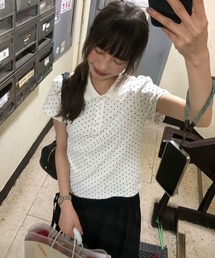 ポロシャツ風半袖Tシャツ