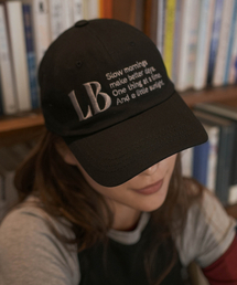 LENEE B（レニービー）の「スローモーニングボールキャップブラック（キャップ）」