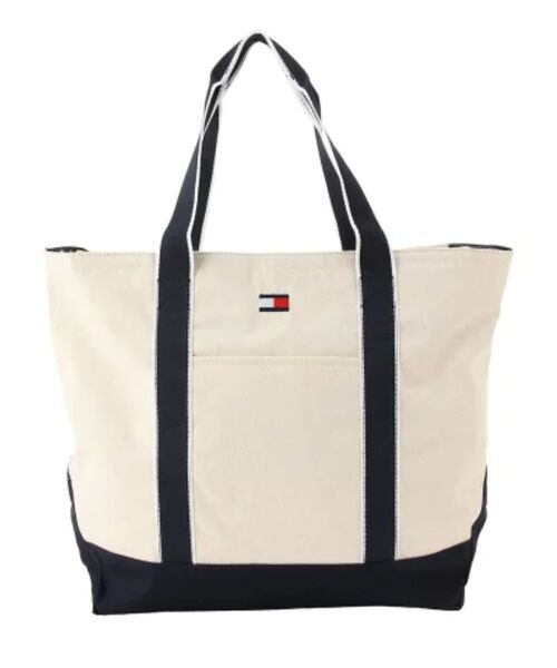 TOMMY HILFIGER(トミーヒルフィガー)の「【オンライン限定】トートバッグ(トートバッグ・メンズ・マルチ/ブラック・FREE)」の7枚目の写真