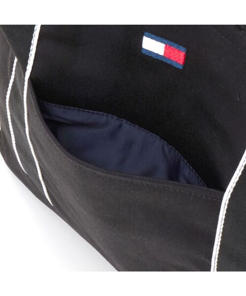 TOMMY HILFIGER(トミーヒルフィガー)の「【オンライン限定】トートバッグ(トートバッグ・メンズ・マルチ/ブラック・FREE)」の19枚目の写真
