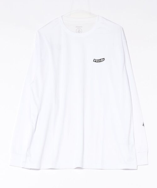 VOLCOM(ボルコム)の「VOLCOM メンズ PISTOL LS SURF TEE 長袖サーフTシャツ 【2026年春夏モデル】(Tシャツ/カットソー・メンズ・ブラック/グレー/ホワイト・SMALL/LARGE/X-LARGE/MEDIUM)」の2枚目の写真