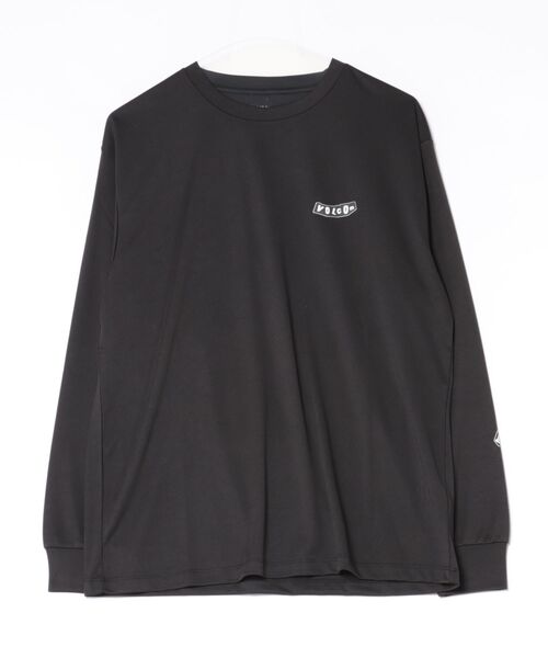 VOLCOM(ボルコム)の「VOLCOM メンズ PISTOL LS SURF TEE 長袖サーフTシャツ 【2026年春夏モデル】(Tシャツ/カットソー・メンズ・ブラック/グレー/ホワイト・SMALL/LARGE/X-LARGE/MEDIUM)」の1枚目の写真
