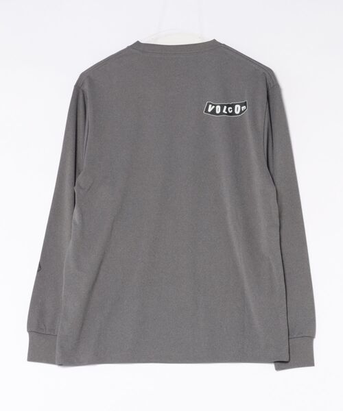 VOLCOM(ボルコム)の「VOLCOM メンズ PISTOL LS SURF TEE 長袖サーフTシャツ 【2026年春夏モデル】(Tシャツ/カットソー・メンズ・ブラック/グレー/ホワイト・SMALL/LARGE/X-LARGE/MEDIUM)」の4枚目の写真