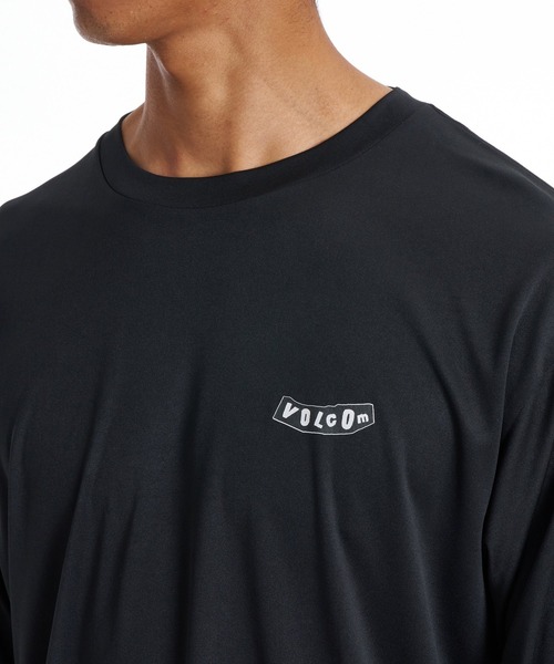 VOLCOM（ボルコム）の「VOLCOM メンズ PISTOL LS SURF TEE 長袖サーフTシャツ 【2026年春夏モデル】（Tシャツ/カットソー・メンズ・ブラック/グレー/ホワイト・SMALL/LARGE/X-LARGE/MEDIUM）」の6枚目の写真