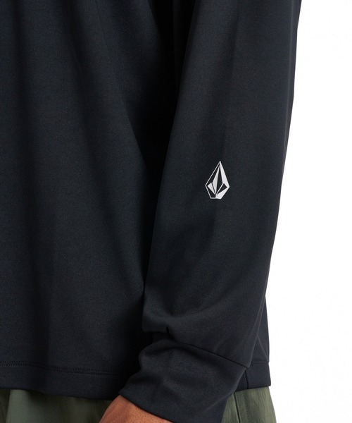 VOLCOM（ボルコム）の「VOLCOM メンズ PISTOL LS SURF TEE 長袖サーフTシャツ 【2026年春夏モデル】（Tシャツ/カットソー・メンズ・ブラック/グレー/ホワイト・SMALL/LARGE/X-LARGE/MEDIUM）」の7枚目の写真