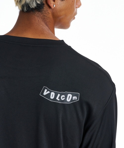 VOLCOM（ボルコム）の「VOLCOM メンズ PISTOL LS SURF TEE 長袖サーフTシャツ 【2026年春夏モデル】（Tシャツ/カットソー・メンズ・ブラック/グレー/ホワイト・SMALL/LARGE/X-LARGE/MEDIUM）」の8枚目の写真