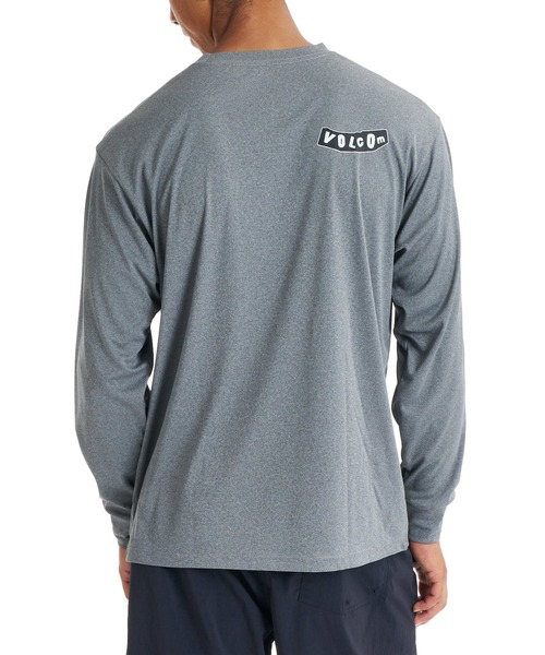 VOLCOM（ボルコム）の「VOLCOM メンズ PISTOL LS SURF TEE 長袖サーフTシャツ 【2026年春夏モデル】（Tシャツ/カットソー・メンズ・ブラック/グレー/ホワイト・SMALL/LARGE/X-LARGE/MEDIUM）」の9枚目の写真