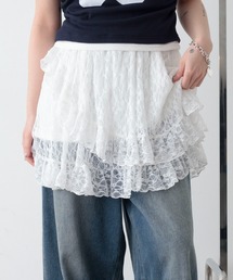WEGO/レースフリルスカート