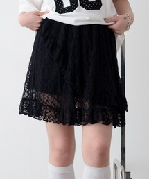 WEGO/レースフリルスカート