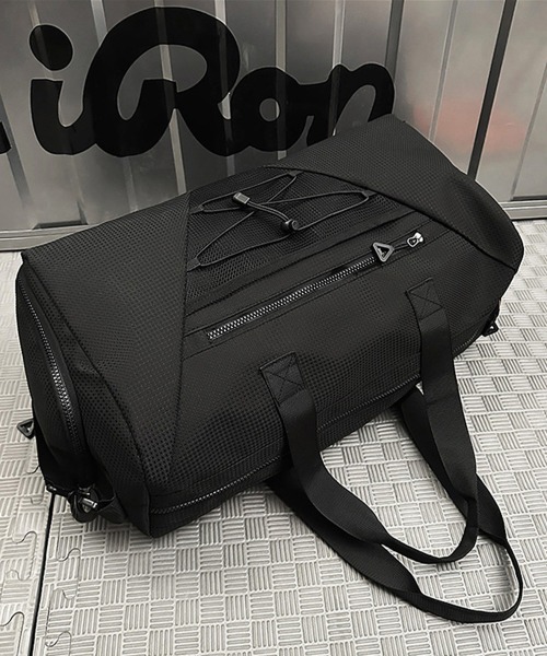 Miniministore(ミニミニストア)の「ボストンバッグユニセックストラベルバッグ(ボストンバッグ・レディース・ネイビー/ベビーピンク/アイボリー/ブラック・FREE)」の13枚目の写真