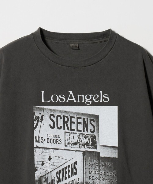 FILL THE BILL(フィルザビル)の「【別注】<FILL THE BILL>LOS ANGELS TEE/ロサンゼルス Tシャツ(Tシャツ/カットソー・メンズ・ホワイト/ブラック・1/2)」の15枚目の写真