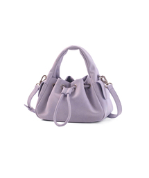 Mochi Leather Tote Bag [Purple]