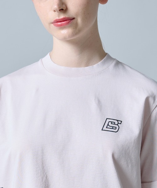 DOUBLE STANDARD CLOTHING（ダブルスタンダードクロージング）の「天竺ドッキングレースTシャツ（Tシャツ/カットソー・レディース・オフホワイト/ブラック/ピンク・FREE）」の8枚目の写真
