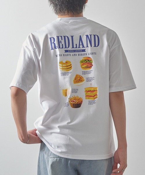CONTACT(コンタクト)の「【CONTACT】バックプリントハンバーガーTシャツ 12629030(Tシャツ/カットソー・メンズ・ネイビー/ホワイト/ブラック・M/L)」の1枚目の写真