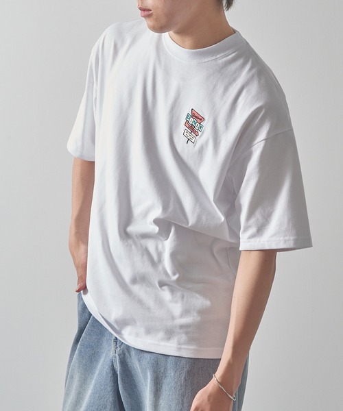 CONTACT(コンタクト)の「【CONTACT】バックプリントハンバーガーTシャツ 12629030(Tシャツ/カットソー・メンズ・ネイビー/ホワイト/ブラック・M/L)」の17枚目の写真